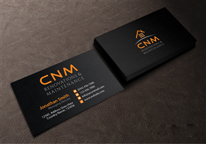 Business Card Design by Creations Box 2015 for CNM renovations and maintenance | Design: #6315242