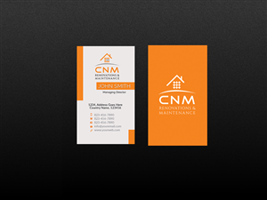 Visitenkarten-Design von Creations Box 2015 für CNM renovations and maintenance | Design: #6315250