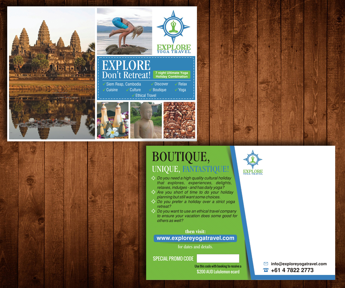Postcard Design by Designers Hub for MMOJO GOLD PTY LTD | Design #6329645