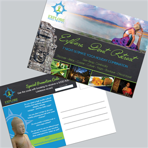Postcard Design by ordelya.nicole for MMOJO GOLD PTY LTD | Design: #6326848