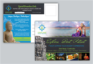 Postcard Design by ordelya.nicole for MMOJO GOLD PTY LTD | Design: #6327668