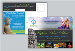 Postcard Design by ordelya.nicole for MMOJO GOLD PTY LTD | Design: #6345879