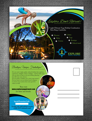 Postkarten-Design von ESolz Technologies für MMOJO GOLD PTY LTD | Design #6311752