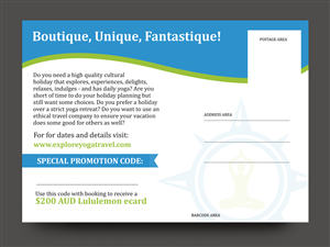 Postcard Design by rkailas for MMOJO GOLD PTY LTD | Design: #6335603