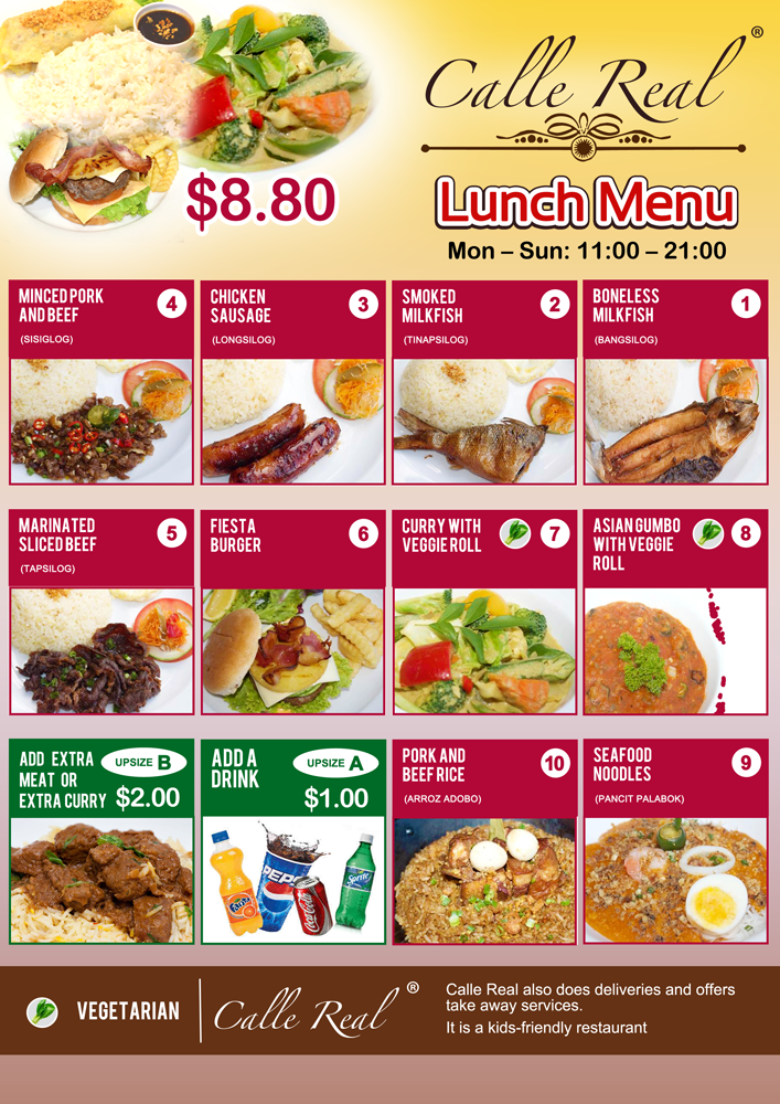 Menu Design by MDesigns ™ for this project | Design #6372856