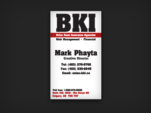 Business Card Design by markiez for this project | Design #335394