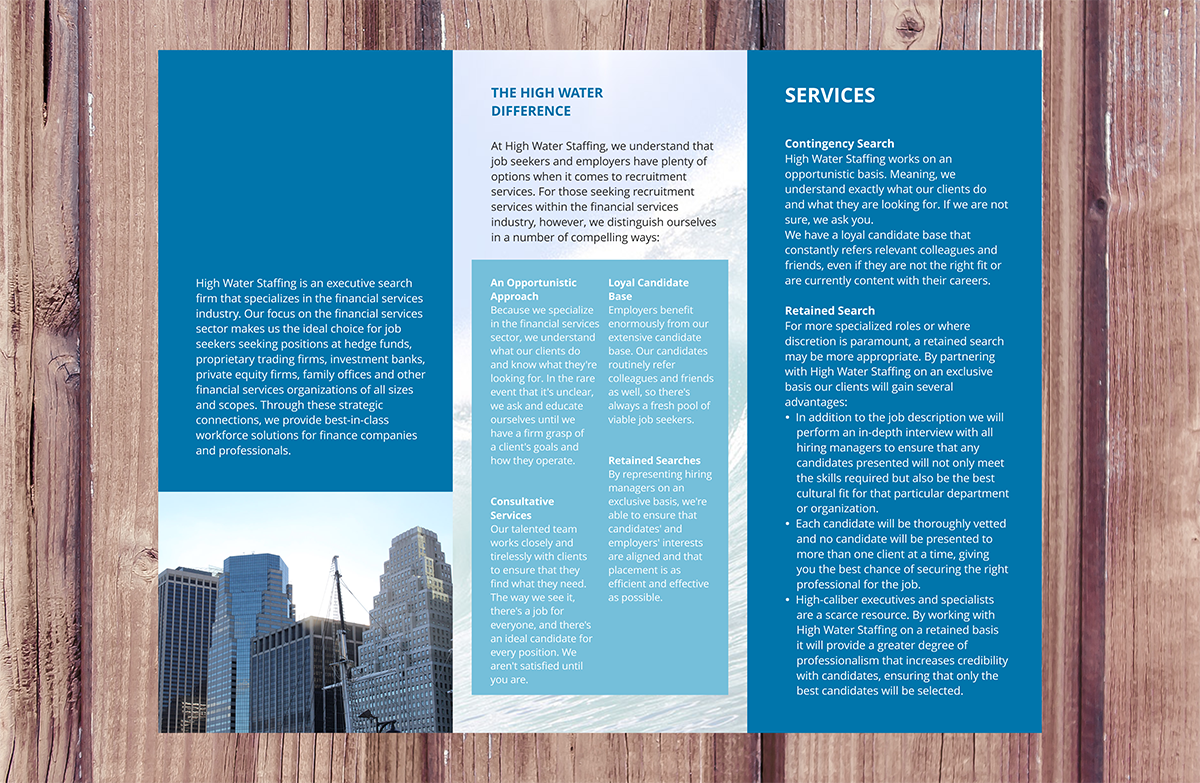 Brochure Design by barinix for this project | Design #6316445