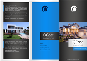 Flyer Design by BC Arts for QCost Consultants Pty Ltd | Design: #6357197