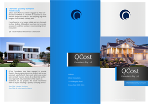 Flyer Design by BC Arts for QCost Consultants Pty Ltd | Design: #6357216