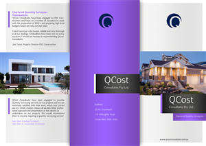 Flyer Design by BC Arts for QCost Consultants Pty Ltd | Design: #6357220