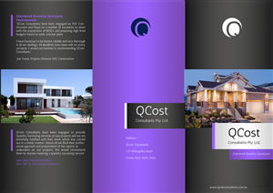 Flyer Design by BC Arts for QCost Consultants Pty Ltd | Design: #6357228