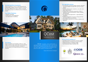 Flyer Design by BC Arts for QCost Consultants Pty Ltd | Design: #6357243