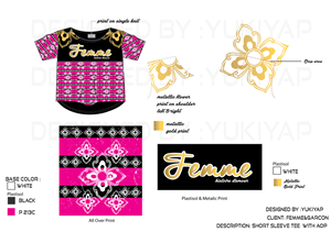 Diseño de Camiseta por yukiyenz para este proyecto | Diseño: #6317916
