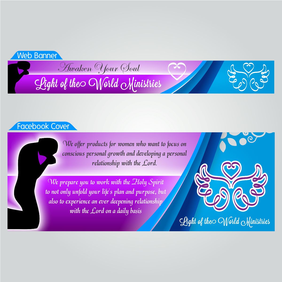 Graphic Design by designsbyLJ for Light of the World Ministries | Design #6512853