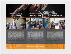 Brochure Design by Adylhere for Driller CrossFit | Design: #6344304