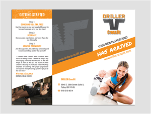 Brochure Design by Adylhere for Driller CrossFit | Design: #6357020