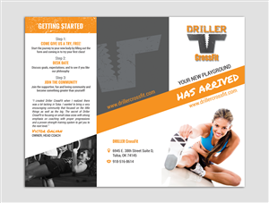 Brochure Design by Adylhere for Driller CrossFit | Design: #6357022