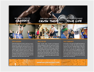 Brochure Design by Adylhere for Driller CrossFit | Design: #6370504