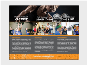 Brochure Design by Adylhere for Driller CrossFit | Design: #6395241