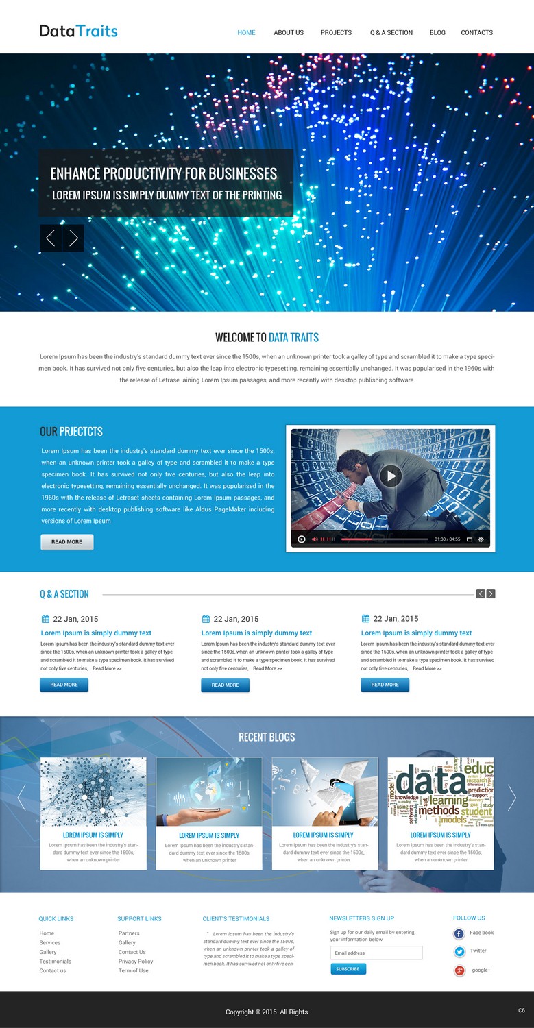Web Design by pb for this project | Design #6337681