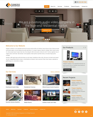 Web Design par pb pour ce projet | Design : #6347332