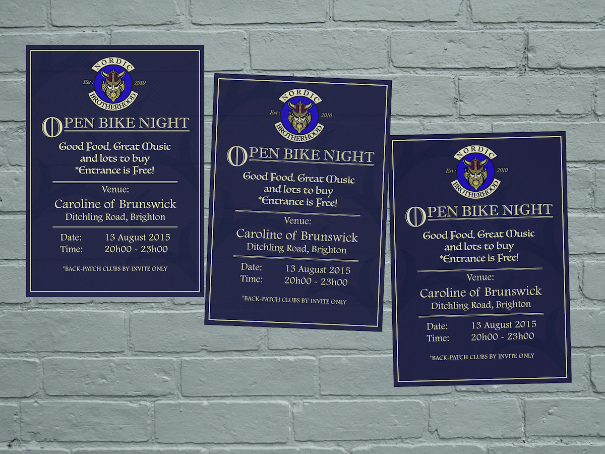 Graphic Design by AyrtonSilva for Nordic Brotherhood Sussex | Design #6330994