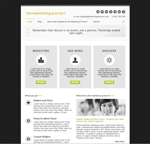 Design Wordpress par Besi pour ce projet | Design #2079835