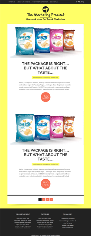 Wordpress Design by J. Chaturvedi