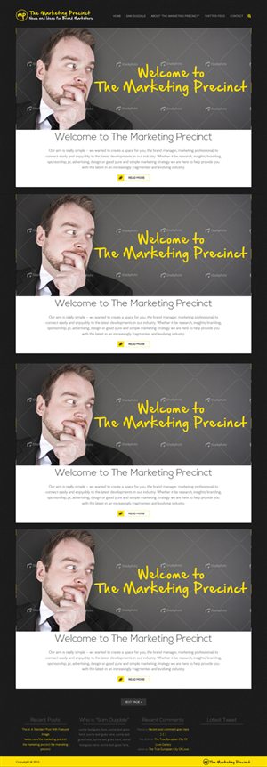 Wordpress Design by J. Chaturvedi for this project | Design: #2081648