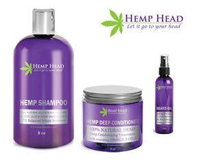 Hemp Head personal care products line | Verpackungs-Design von Yvette