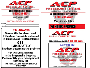 Aufkleber-Design von andreiserac1 für ACP Fire & Security | Design #6380520