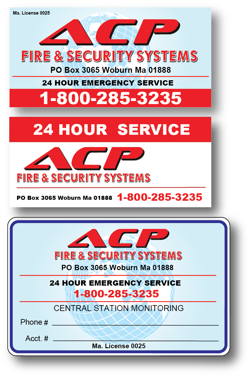 Aufkleber-Design von mindscape für ACP Fire & Security | Design #6385836