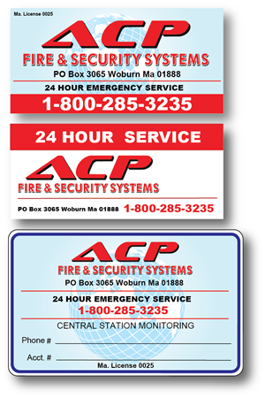 Sticker Design by mindscape for ACP Fire & Security | Design: #6385836
