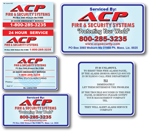Sticker Design by mindscape for ACP Fire & Security | Design: #6385964