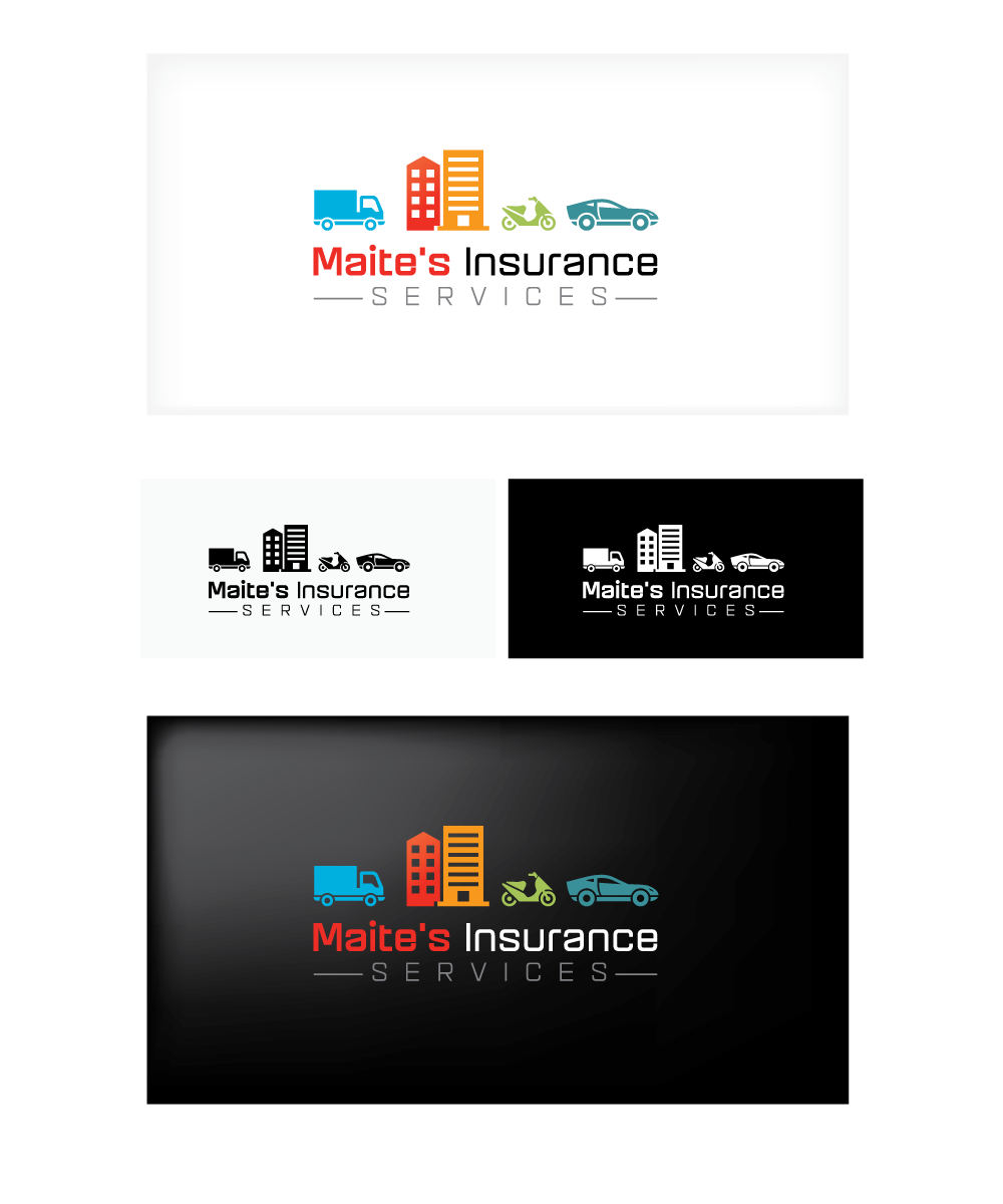 Logo Design by mouallem zoheir for Maite''s Insurance Services | Design #6588105