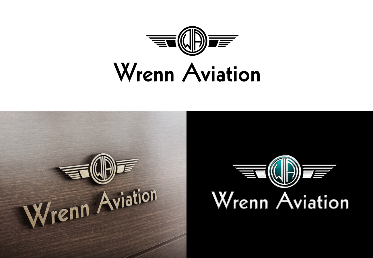 Logo Design by sanalkumar for Wrenn Aviation | Design #6320332