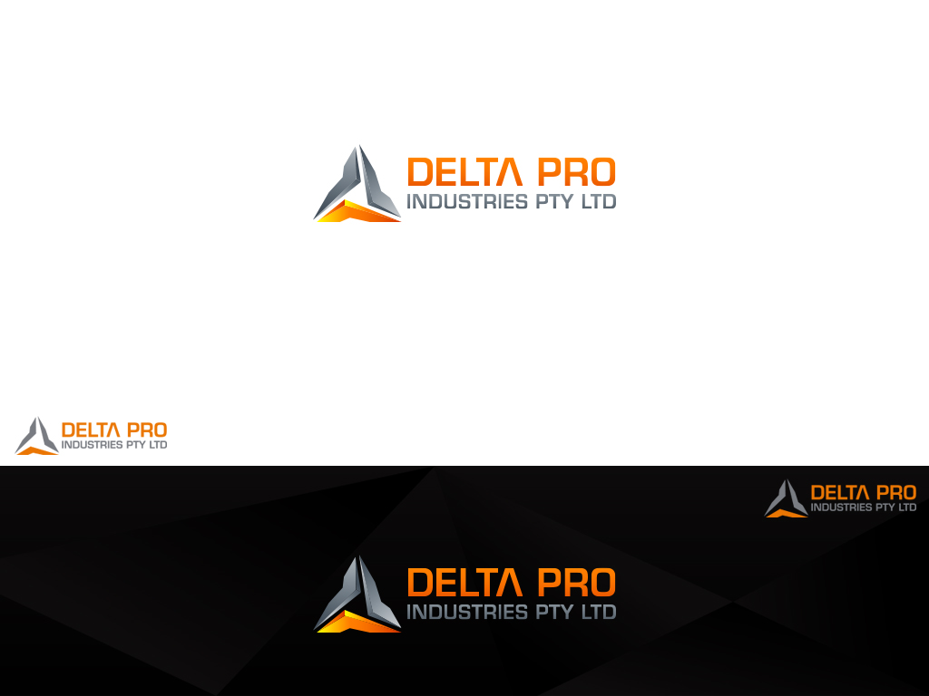 Logo Design by damakyjr for Delta Pro Industries Pty Ltd | Design #1681526
