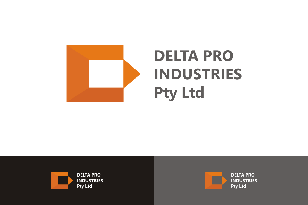 Logo Design by Silverfox Studio for Delta Pro Industries Pty Ltd | Design #1692756