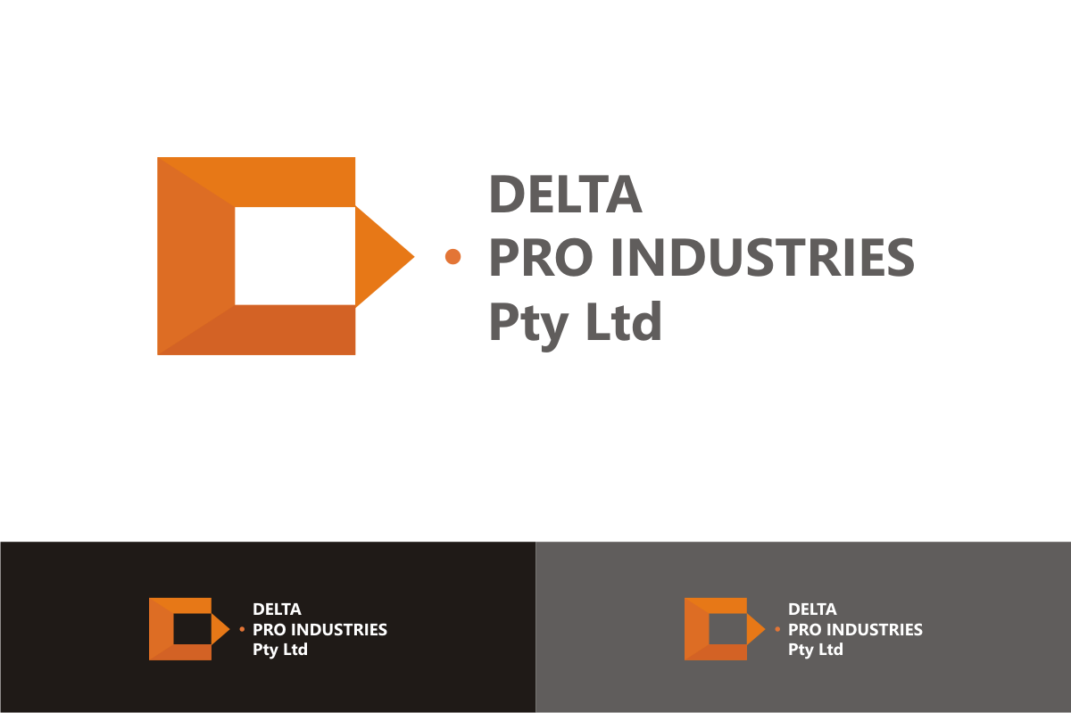 Logo Design by Silverfox Studio for Delta Pro Industries Pty Ltd | Design #1692759