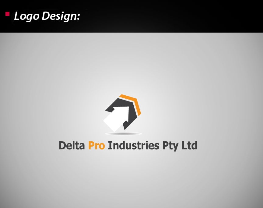 Logo Design by wolfgfxdesign for Delta Pro Industries Pty Ltd | Design #1681894