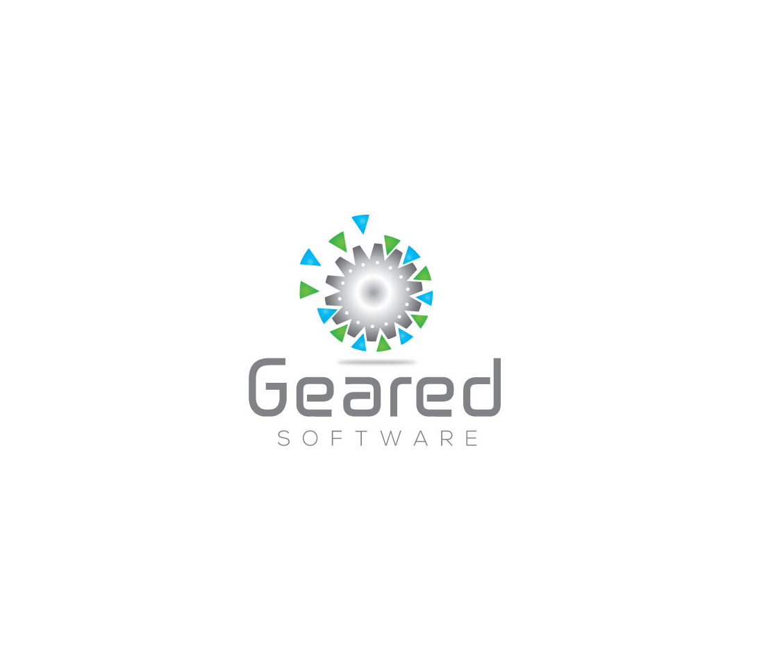 Logo Design by Gentle Spring Rain for Geared Software | Design #6323759
