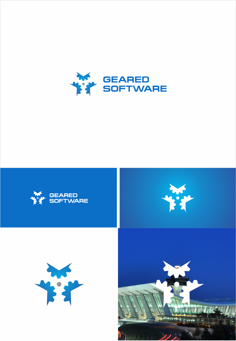 Logo Design by Naavyd for Geared Software | Design #6334159