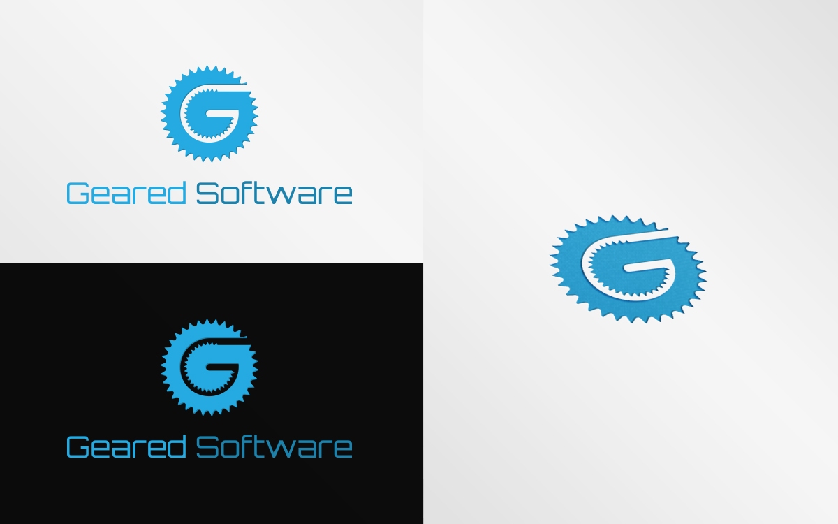 Logo Design by Grafactory for Geared Software | Design #6383225