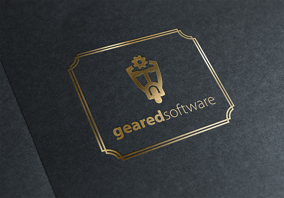 Logo Design by Gmar for Geared Software | Design #6320174