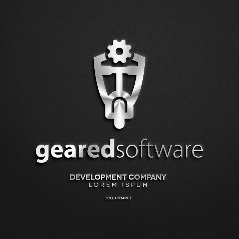 Logo Design by Gmar for Geared Software | Design #6320179