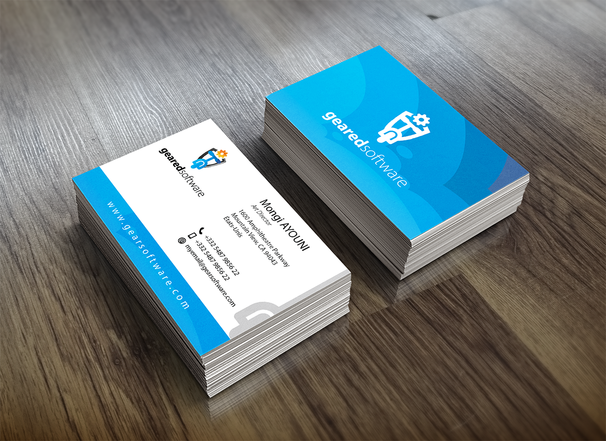 Logo Design by Gmar for Geared Software | Design #6320195