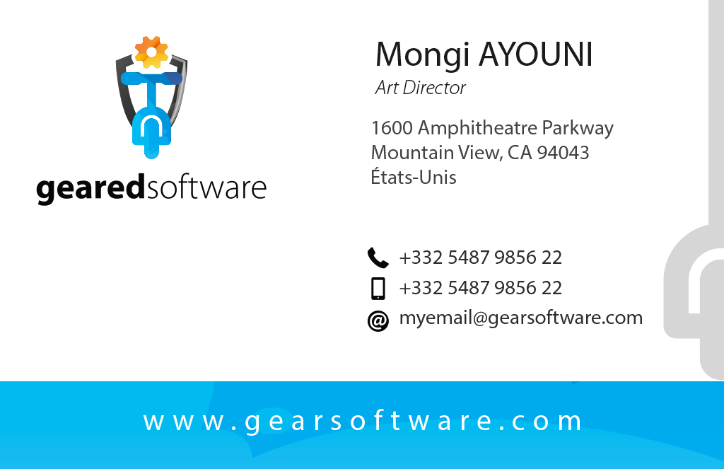 Logo Design by Gmar for Geared Software | Design #6320212