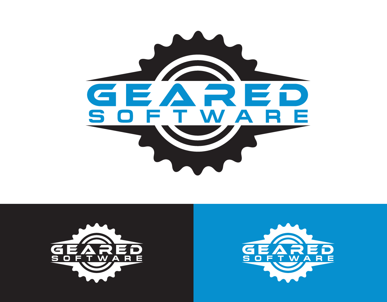 Diseño de Logo por jholee para Geared Software | Diseño #6317099