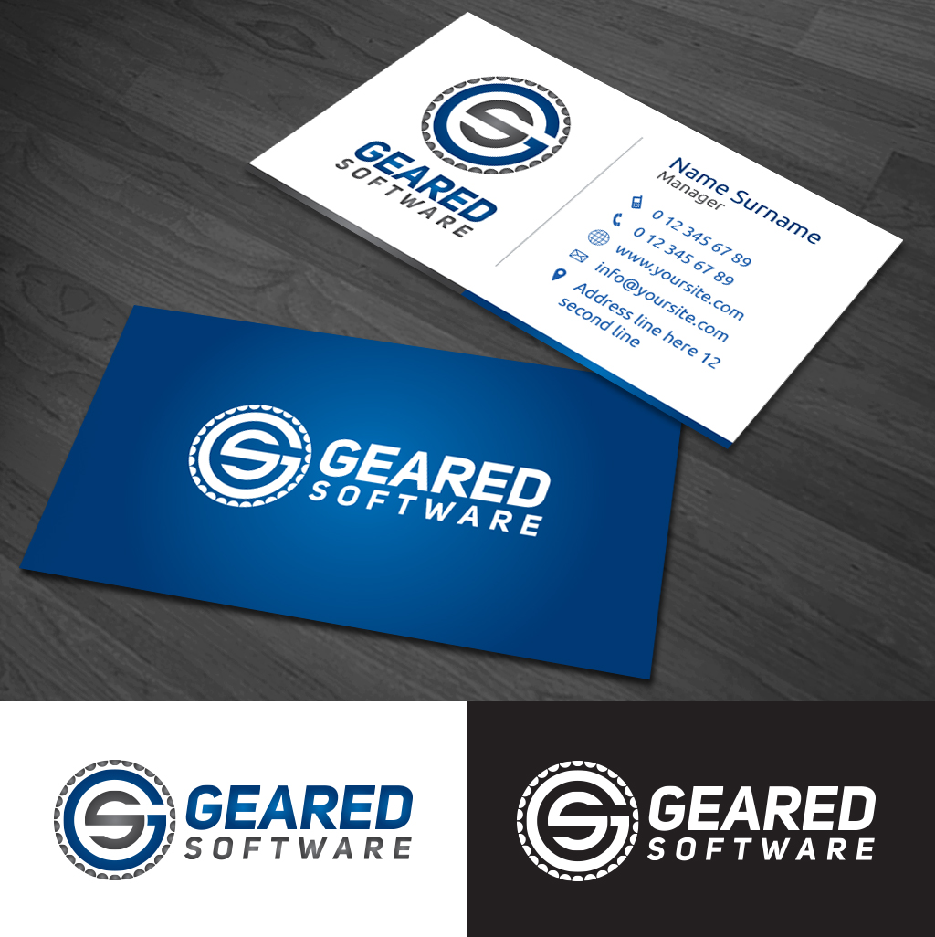 Diseño de Logo por kaatem para Geared Software | Diseño #6313049