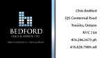 Business Card Design by Jedacreative for Bedford Glass and Mirror Ltd. | Design #10144